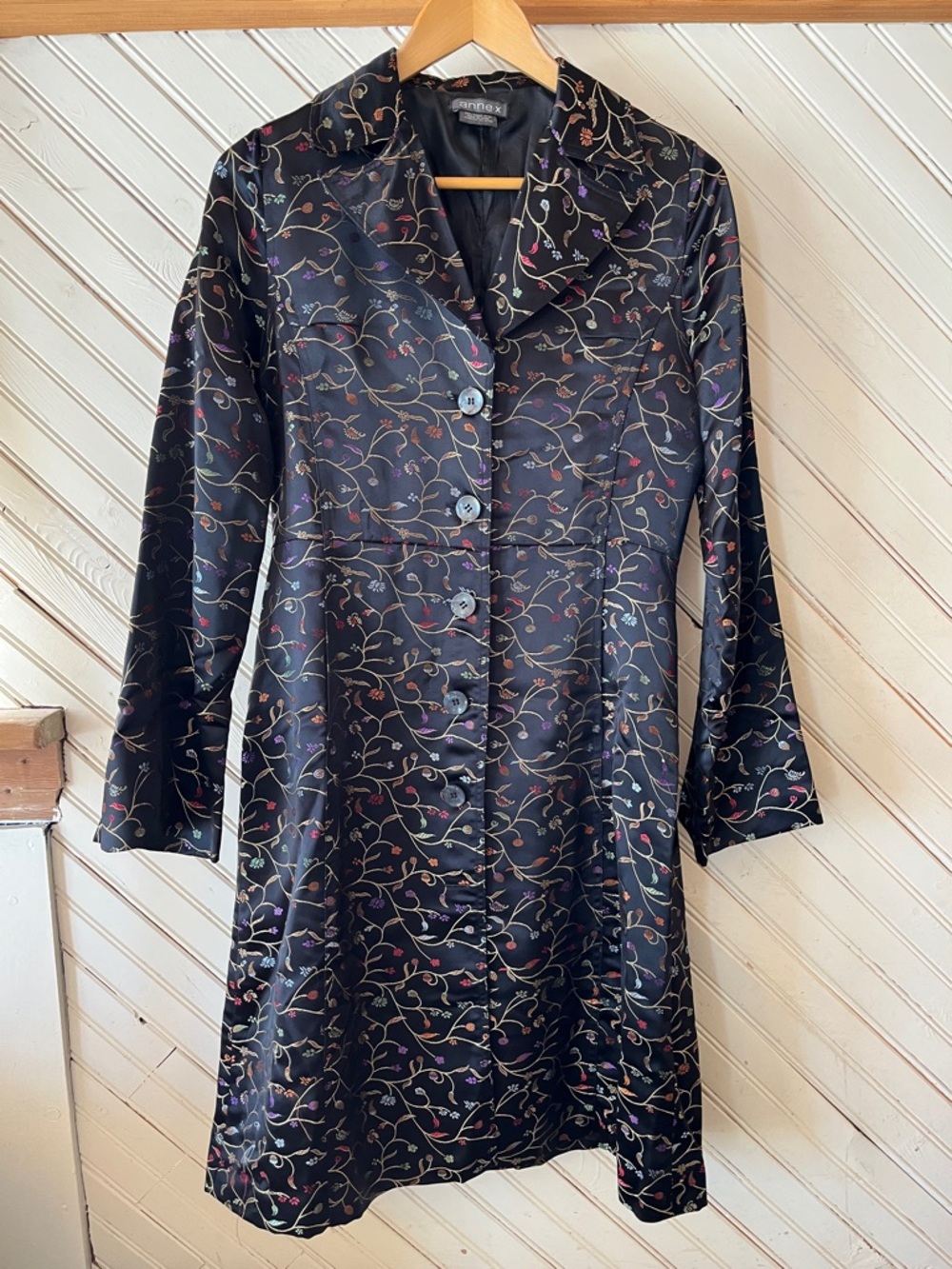 Vintage anne.x Satin Duster Jacket